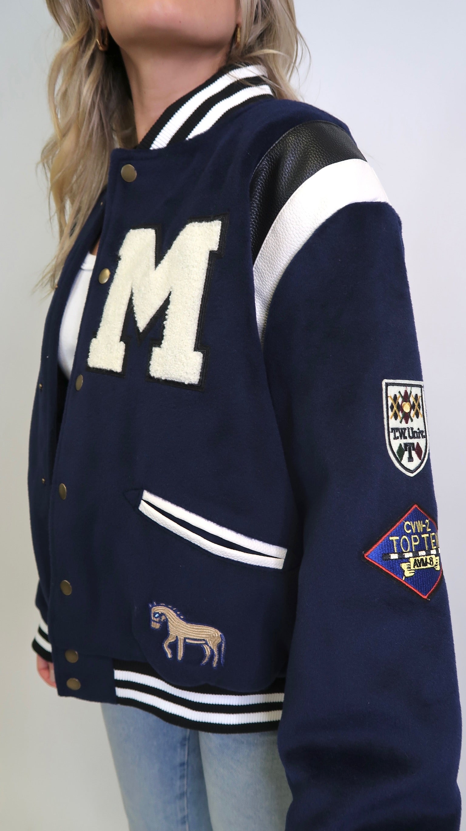THE PATCHWORK VARSITY JACKET