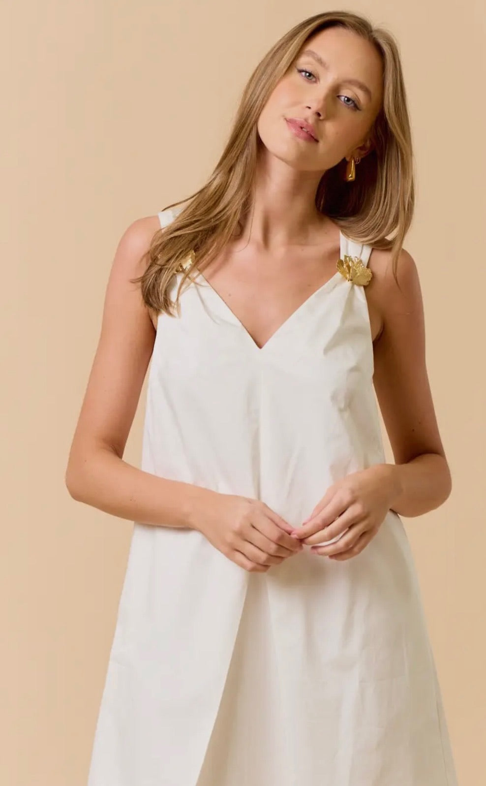 LEAF MINI DRESS