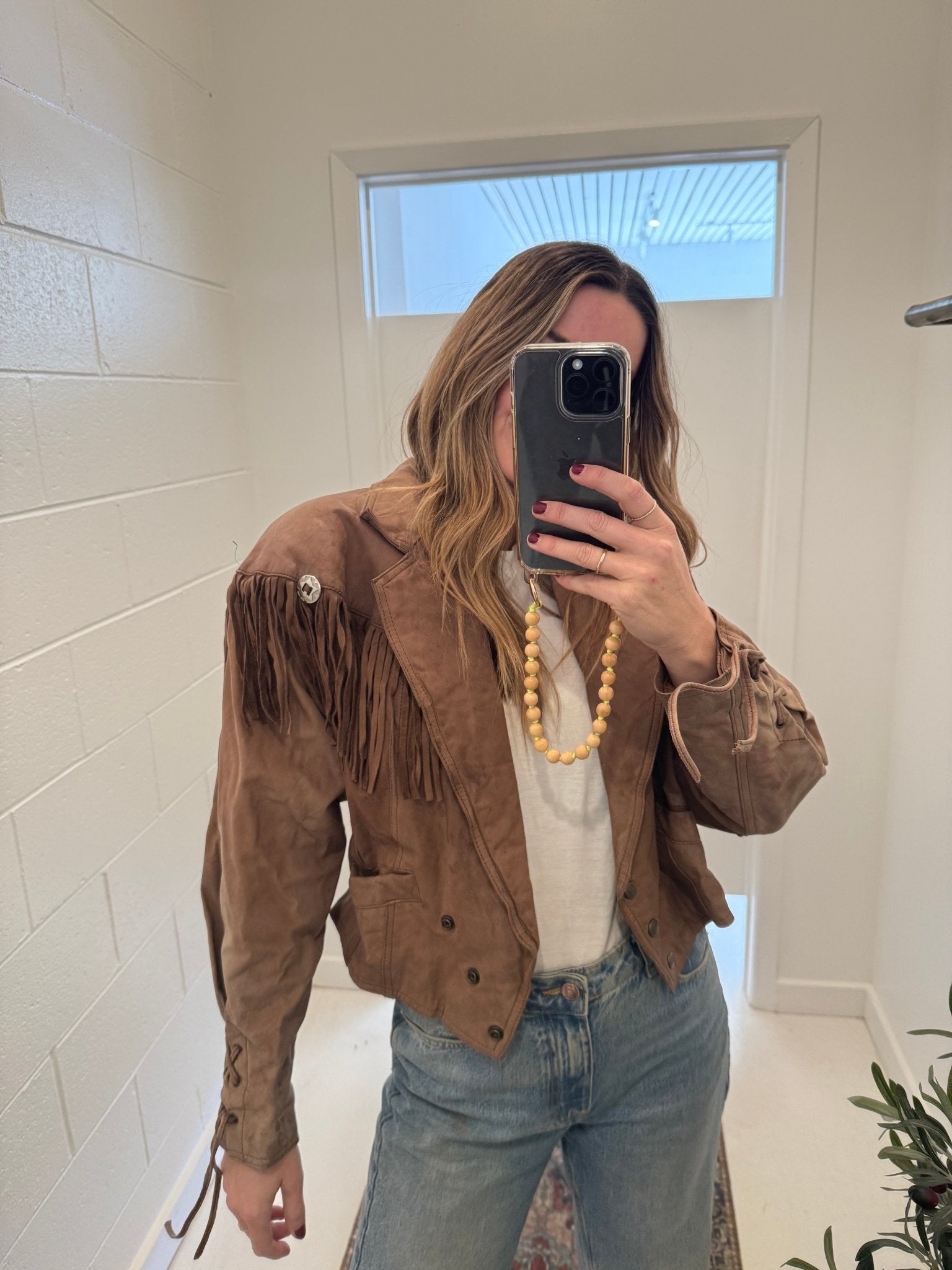 VINTAGE FRINGE JACKET - Esther Penn