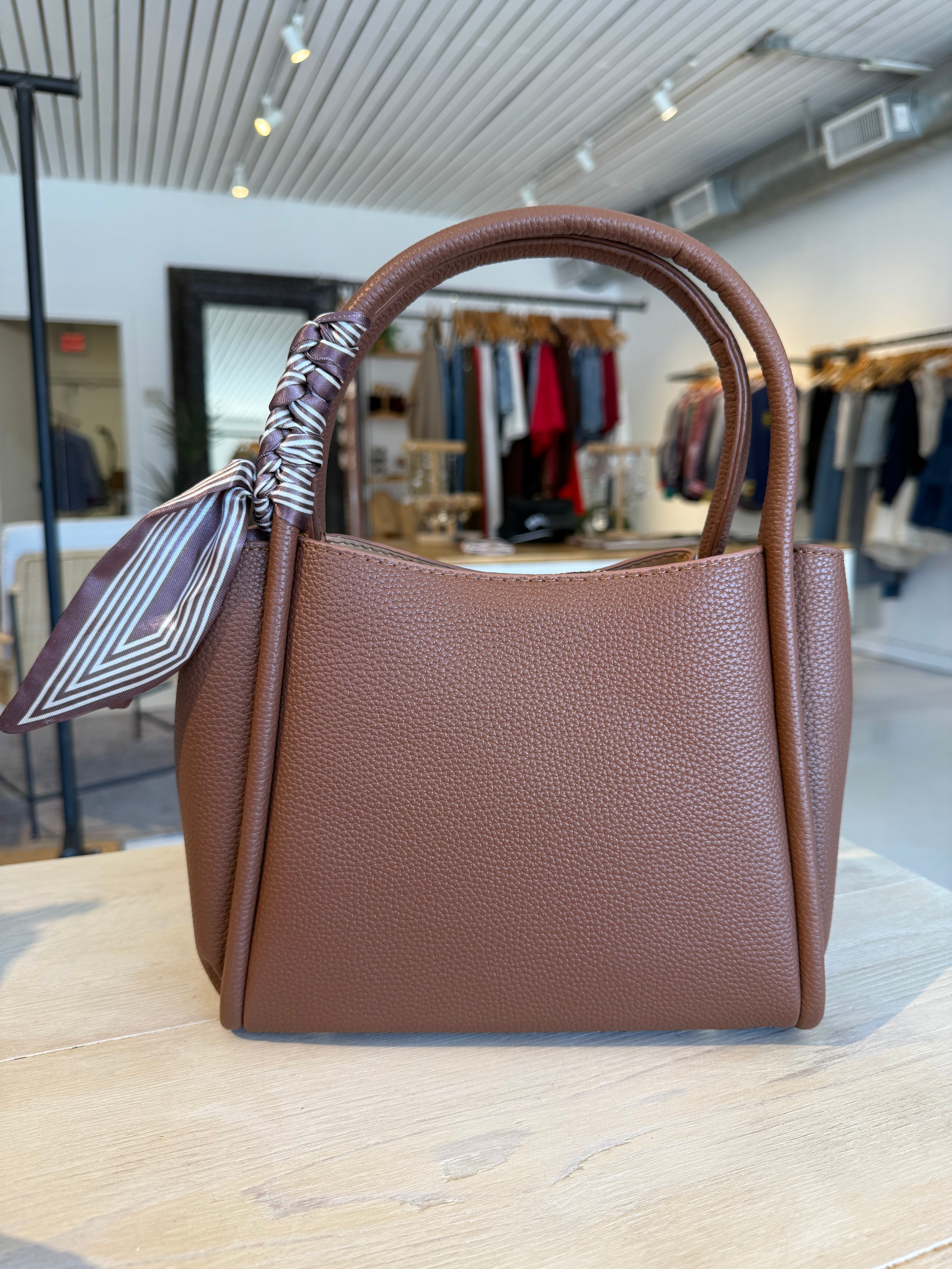 SCARF HANDBAG