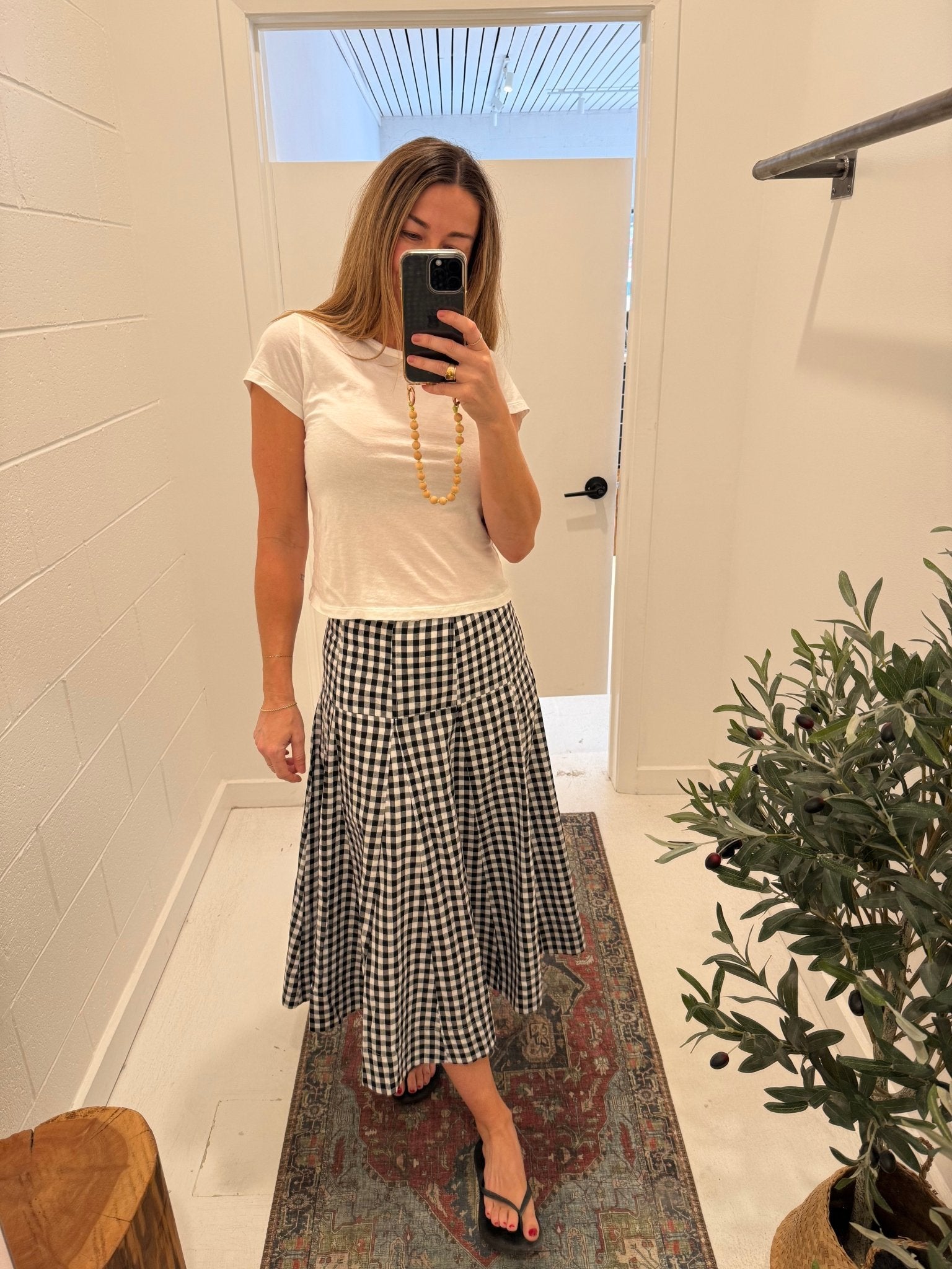 CB MIDI SKIRT - Esther Penn