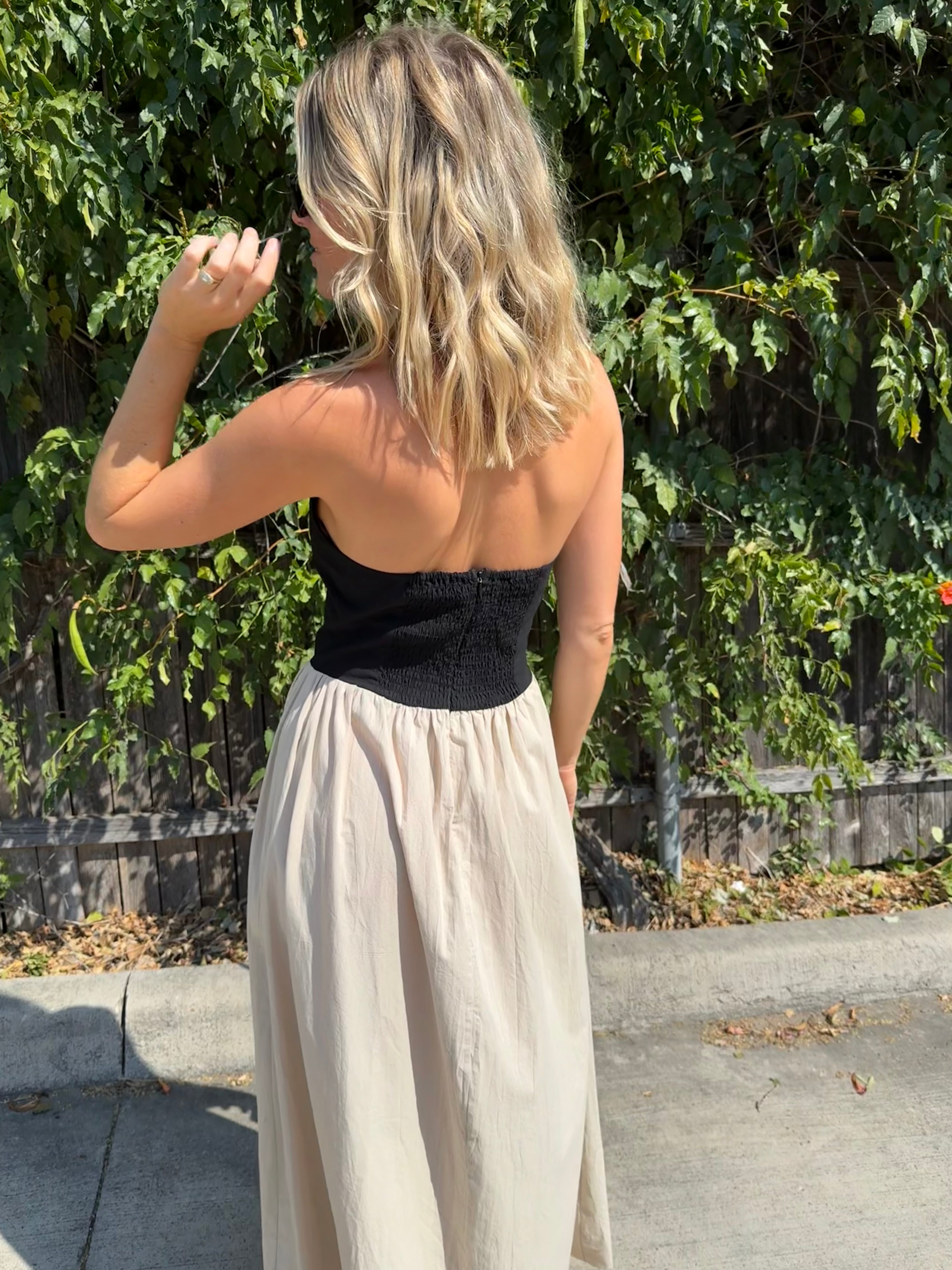 MINNIE HALTER DRESS