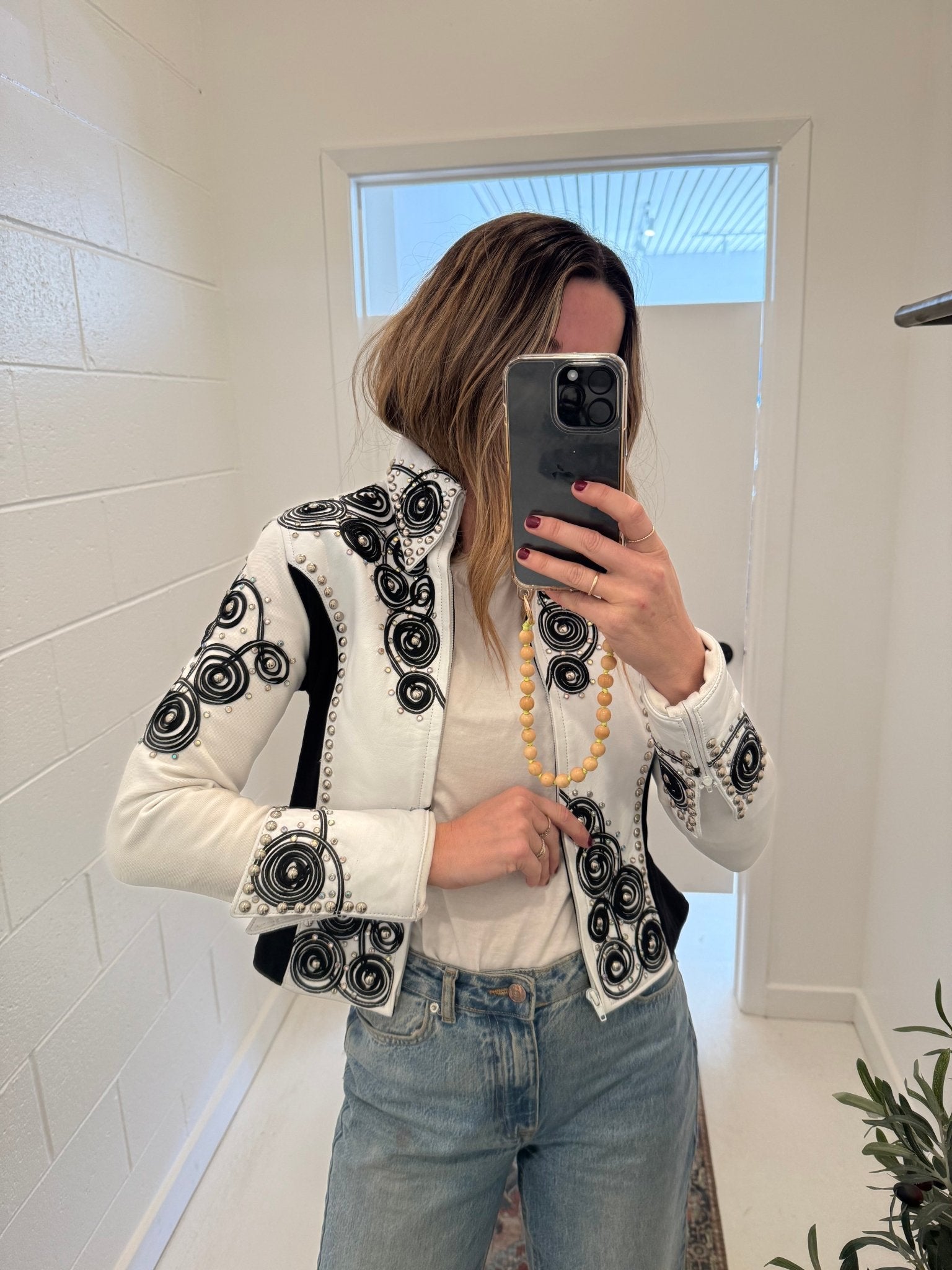VINTAGE STUDDED JACKET - Esther Penn