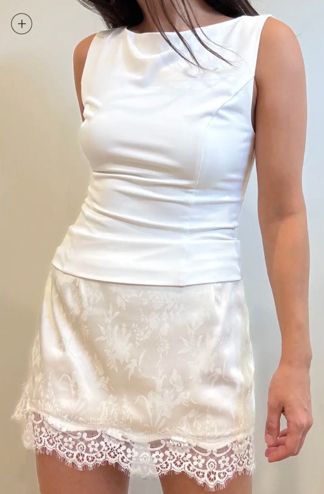 CHARLIE LACE SKIRT