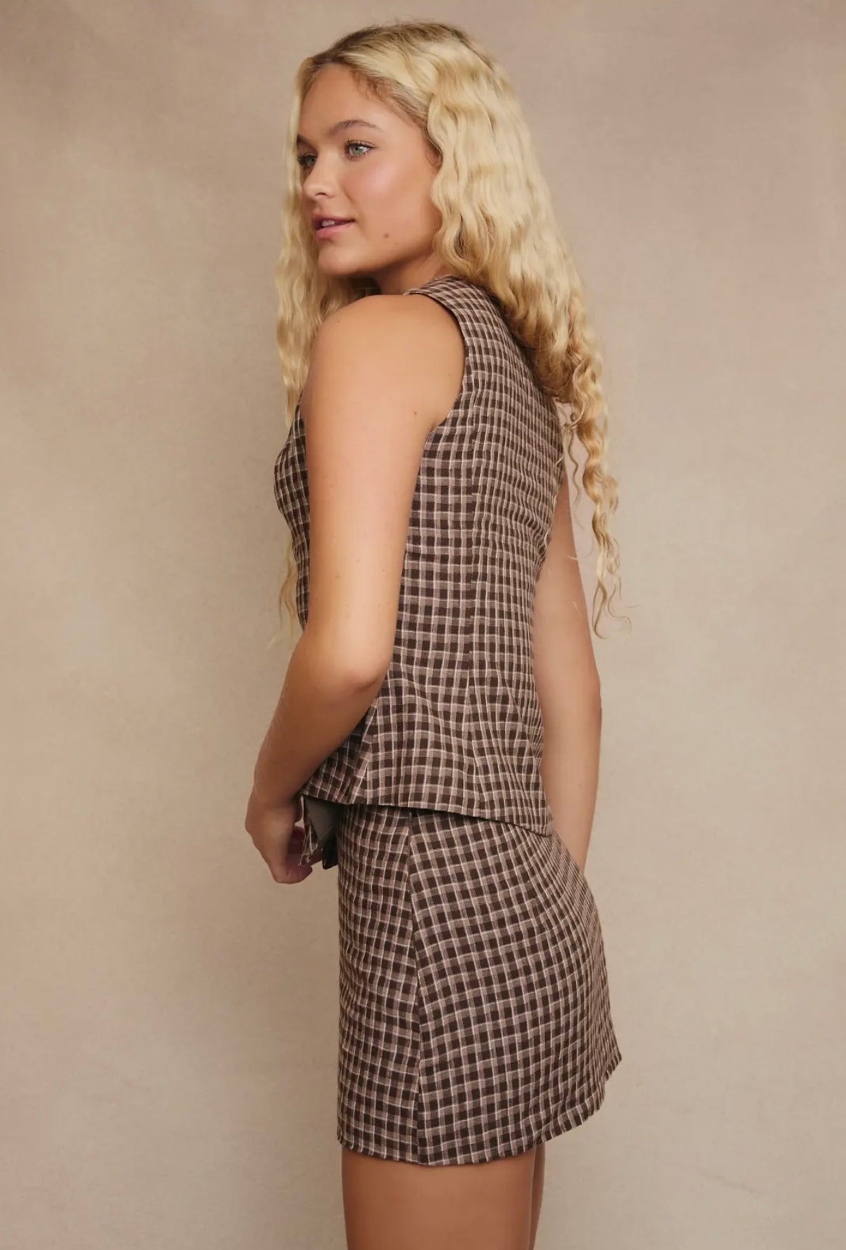 AUTUMN FEELS PLAID TOP