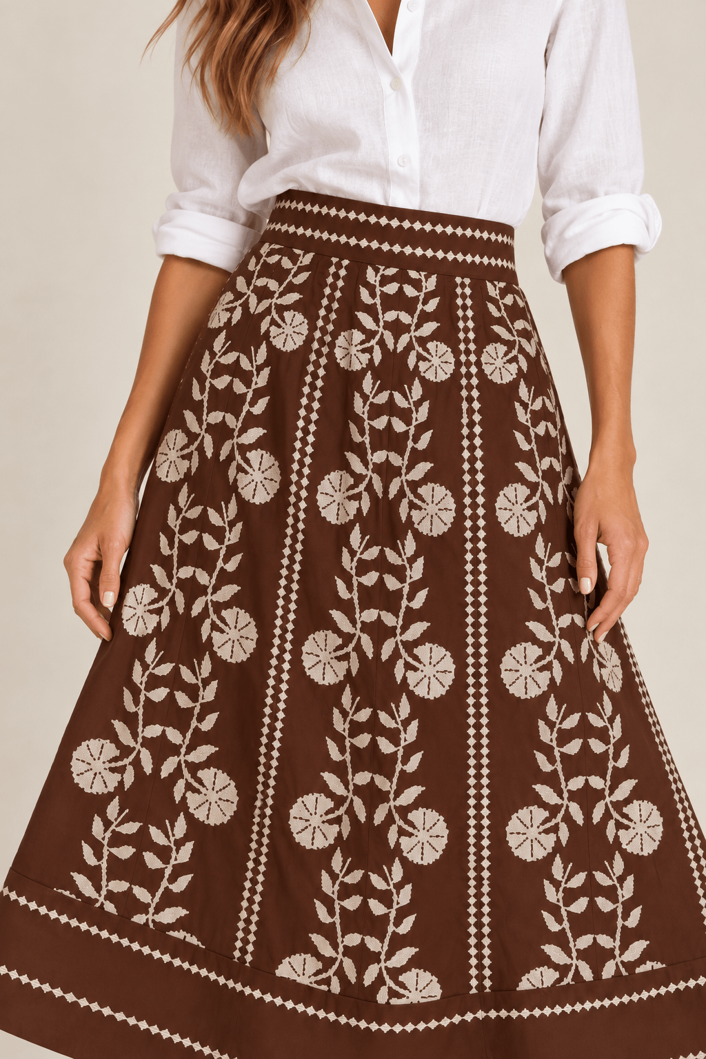MAELAN MIDI SKIRT - Esther Penn