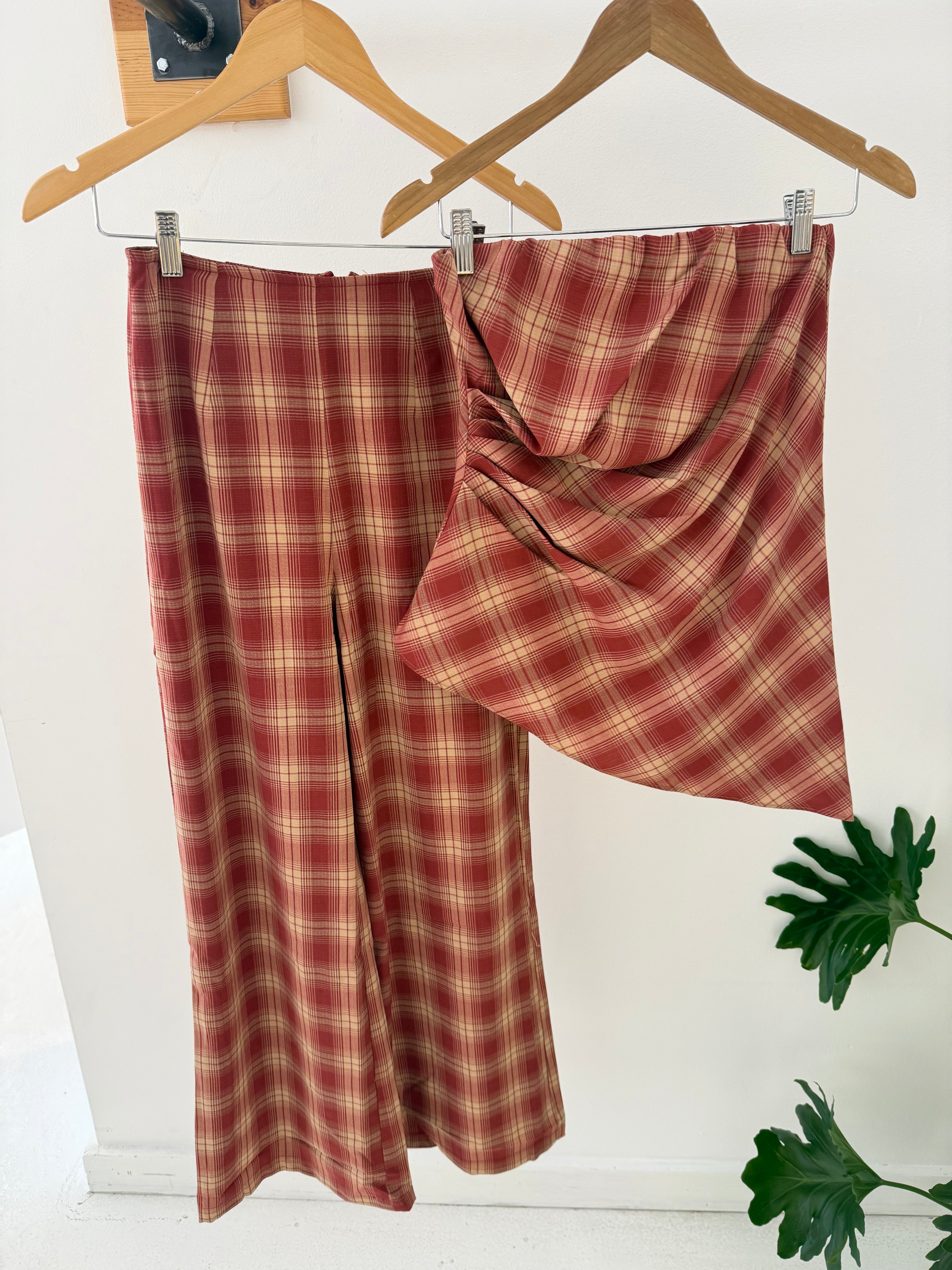 JOSIE PLAID PANTS