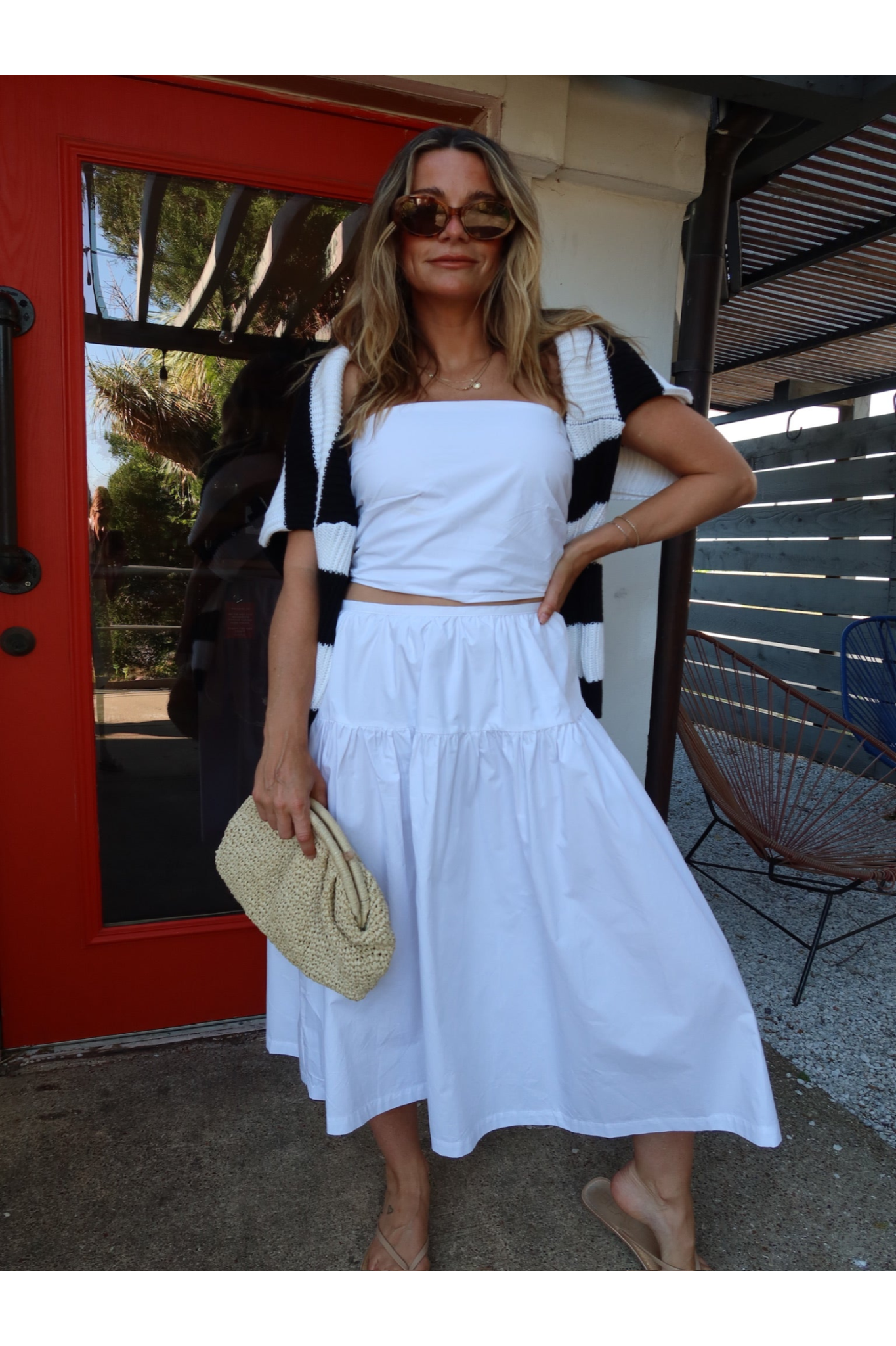 PARISIAN MIDI SKIRT