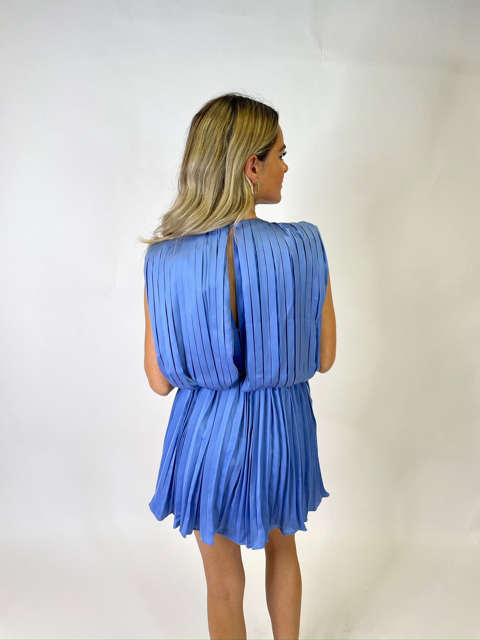 THE EMMY PLEATED ROMPER