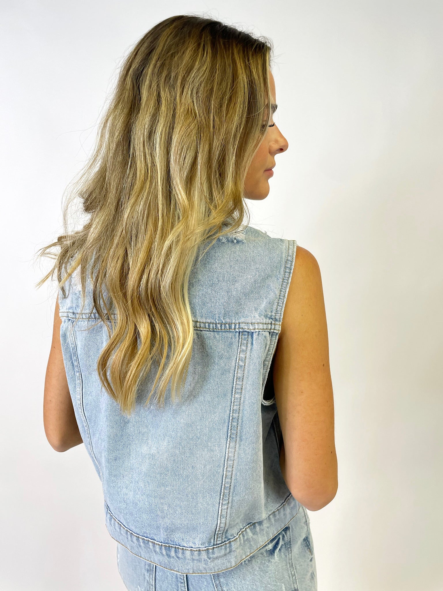 THE GO-TO DENIM VEST