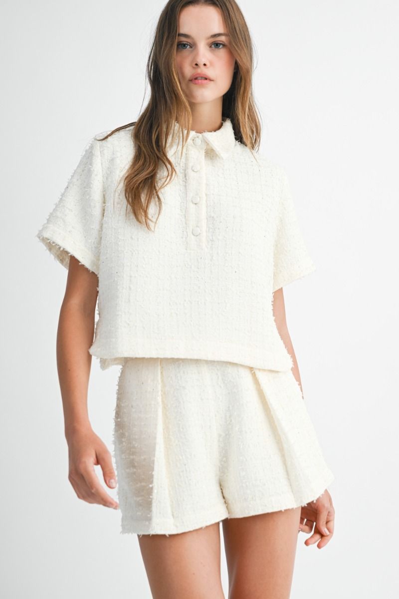 MAEVE TWEED SHIRT