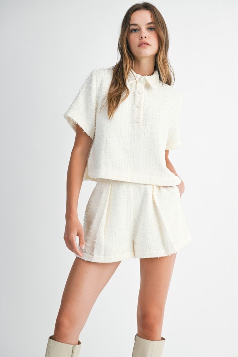 MAEVE TWEED SHIRT